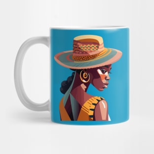 Black Woman Afrocentric Mug